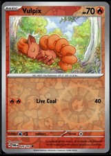 Vulpix Common SV06: Twilight Masquerade Reverse Holo NM