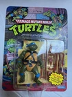 1988 Vintage TMNT MOC Leonardo Figure ~ Sealed 10-Back Card Playmates ~ NEW