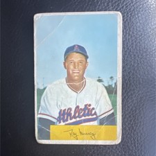 Bowman 1954 Ray Murray #83 Philadelphia Athletics MLB Baseball Card