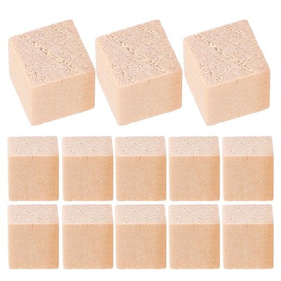 200 Pcs Mini Wood Blocks 1 cm Unfinished Wooden Cubes for Crafts Preschool Kids