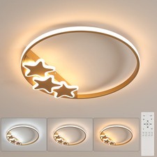 LED Deckenleuchte Dimmbar mit Fernbedienung Sterne Kinderzimmer Schlafzimmerlamp