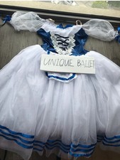 Pull over Blue Giselle Peasant Ballet Romantic Tutu Dress