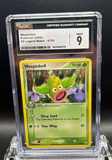 2006 Pokemon Weepinbell 47/92 EX Legend Maker Reverse Holo CGC 9 Mint on eBay