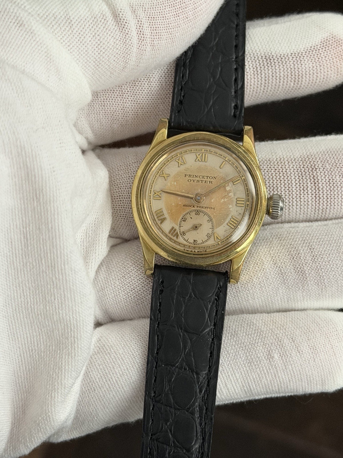 Vintage Rolex Oyster Princeton WW2 Military Watch