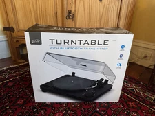 iLIVE Turntable with Bluetooth Transmitter 3 Speed, Pitch, Anti skate Brand New 