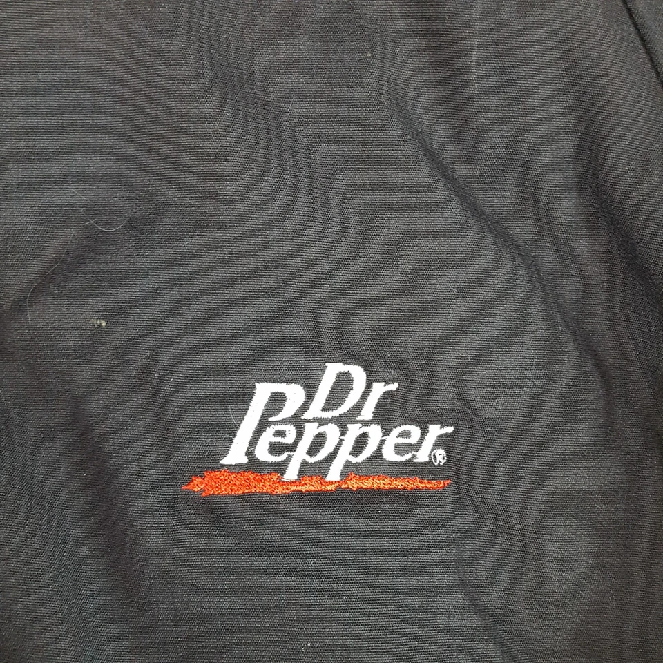 Chaqueta Bomber Dr Pepper Años 90 De Colección Talla Grande Acolchada Rompevientos Chaqueta de Trabajo Foto 3 de 4