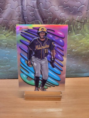 2023 Bowman's Best Jackson Chourio Shellacked #SH-13 Milwaukee Brewers