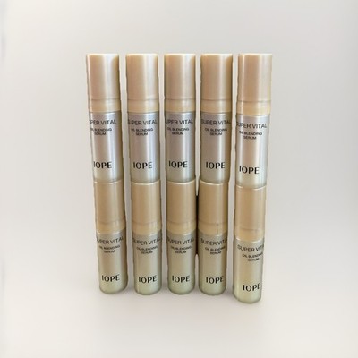 IOPE Super Vital Oil Blending Serum 50mL (5ml x 10ea), Powerful Anti-Aging Serum