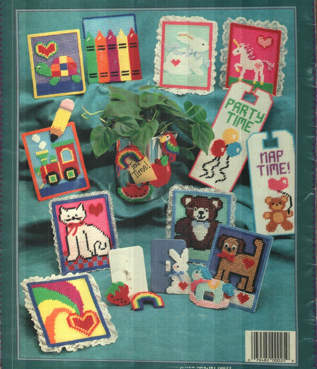 PLASTIC CANVAS PROJECTS KIDS CAN DO TOO! 29 EASY DESIGNS PATTERN