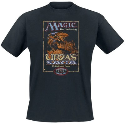 Magic: The Gathering T-Shirt Herren Dragon schwarz Fan-Merch, Gaming