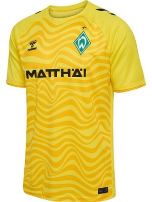 Hummel Werder Bremen 2024 2025 Torwarttrikot Herren blazing gelb
