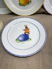 Williams Sonoma Bunny Band 8 Plates and 1 Platter Vintage — photo 4