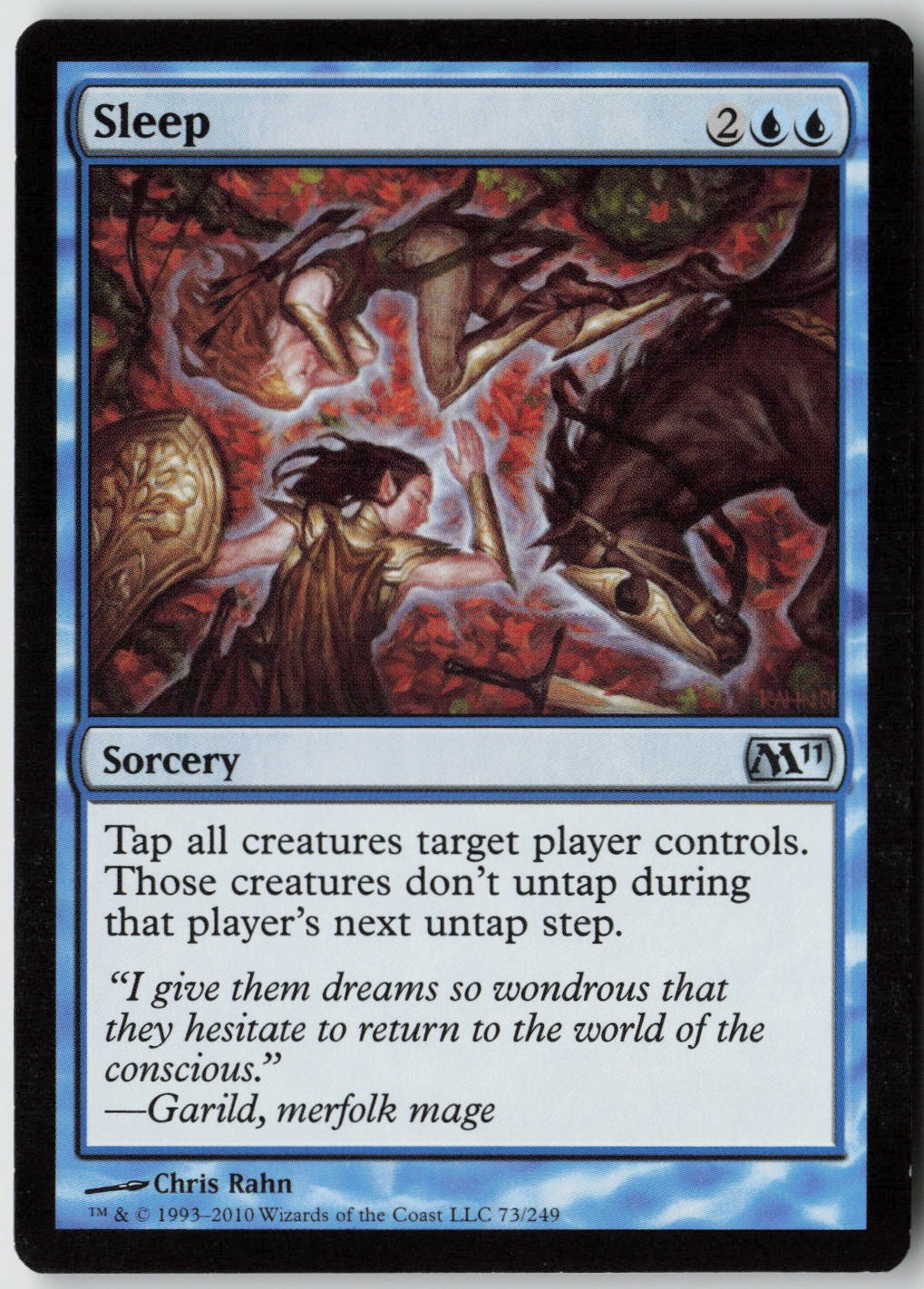 Sleep #73 (LP) Magic 2011 M11 Magic MTG