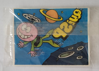 Quisp Cereal Premium Sealed Iron-on Vintage 70 s Rare