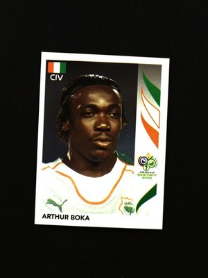 2006 Panini FIFA Wc Germany Figure - Arthur Boka Ivory Coast # 191
