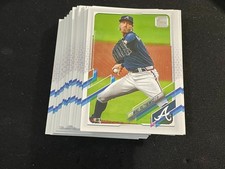 Lot of 200 Mike Foltynewicz 2021 Topps Series 1 Base Card Number 209