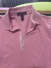 Ralph Lauren Polo Shirt Dress Women’s,  100% Cotton, ShortSleeve, Size M.pink