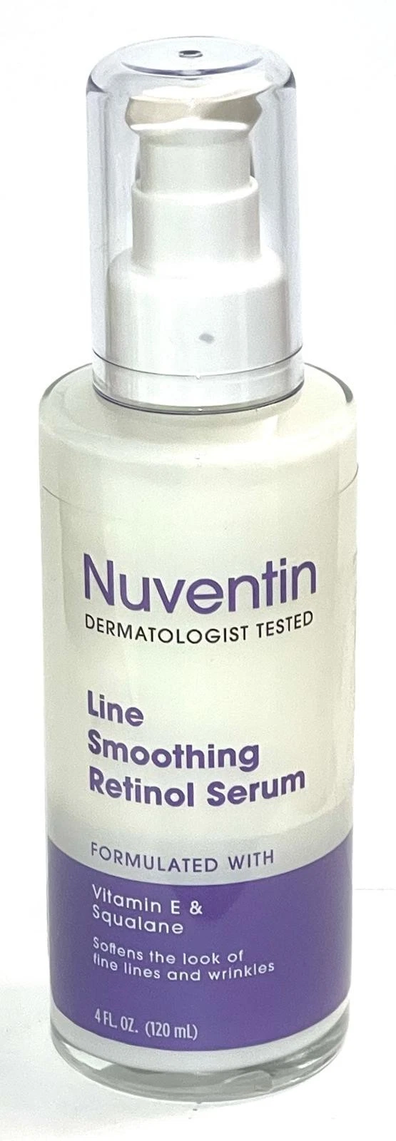 Nuventin Line Smoothing Retinol Serum Formulated with Vitamin E & Squalane Softe
