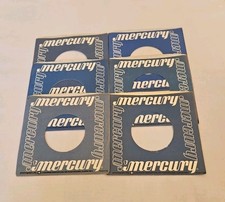45 RPM 7" RECORD SLEEVES CO. SLEEVE 6 PACK SEE PHOTOS Mercury Records SLV351 