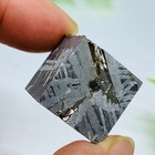 Aletai Iron Meteorite Cube Altay iron meteorite Cube etched pattern 62g60mm — photo 10