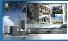 STAMPS NEW ZEALAND-"The Lord of the Ring",Singapore'04 Exhibition,m/s,FDC,2004-#