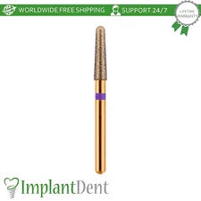 Dental MDT Round End Taper FG ZirconIT ADJ Diamond Bur Z198L Ceramic Restoration