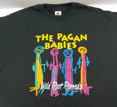 その他ブランド / The PAGAN BABIES/Tシャツ/L/コットン/BLK Vintage 90s PAGAN BABIES T-Shirt Grunge Rock Band Tour Hole