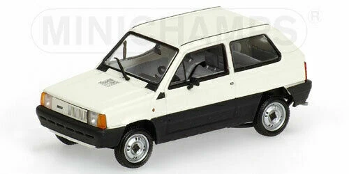Véhicules miniatures blancs MINICHAMPS Fiat