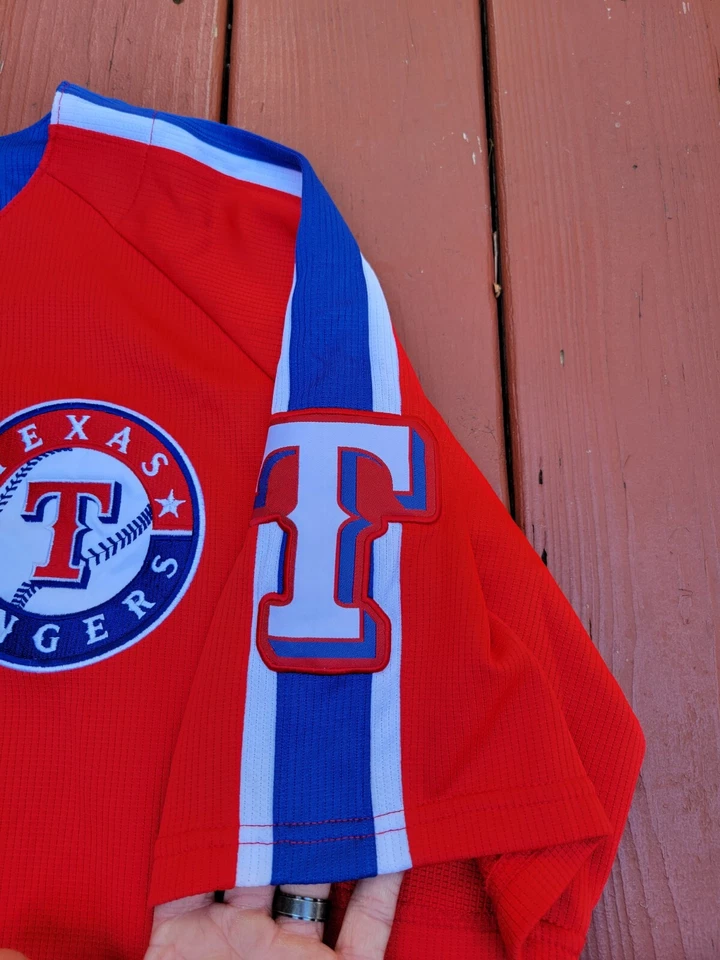 Majestic Texas Rangers Jersey Size XL Stitched Blank - Image 4 of 4