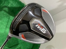 Golf Left-Handed Fairway Wood TaylorMade M6 Fujikura Atmos Orange 6 US S 3W 15