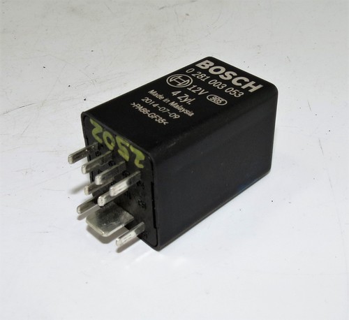 Mitsubishi Outlander Mk3 (08-24) 9-Pin (4-Cyl.) Glow Plug Relay Bosch 0281003053 - Picture 5 of 9
