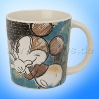"Egan Disney Tasse / Kaffeebecher Elfenbein-Mickey \"TüRkis\" - Color Fun"