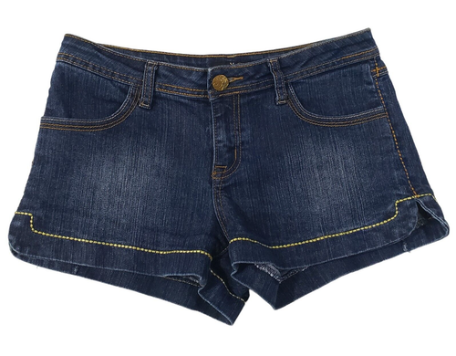 South Pole Jean Company Juniors Short Shorts Stretch Pockets Blue Size 9 - Picture 10 of 10