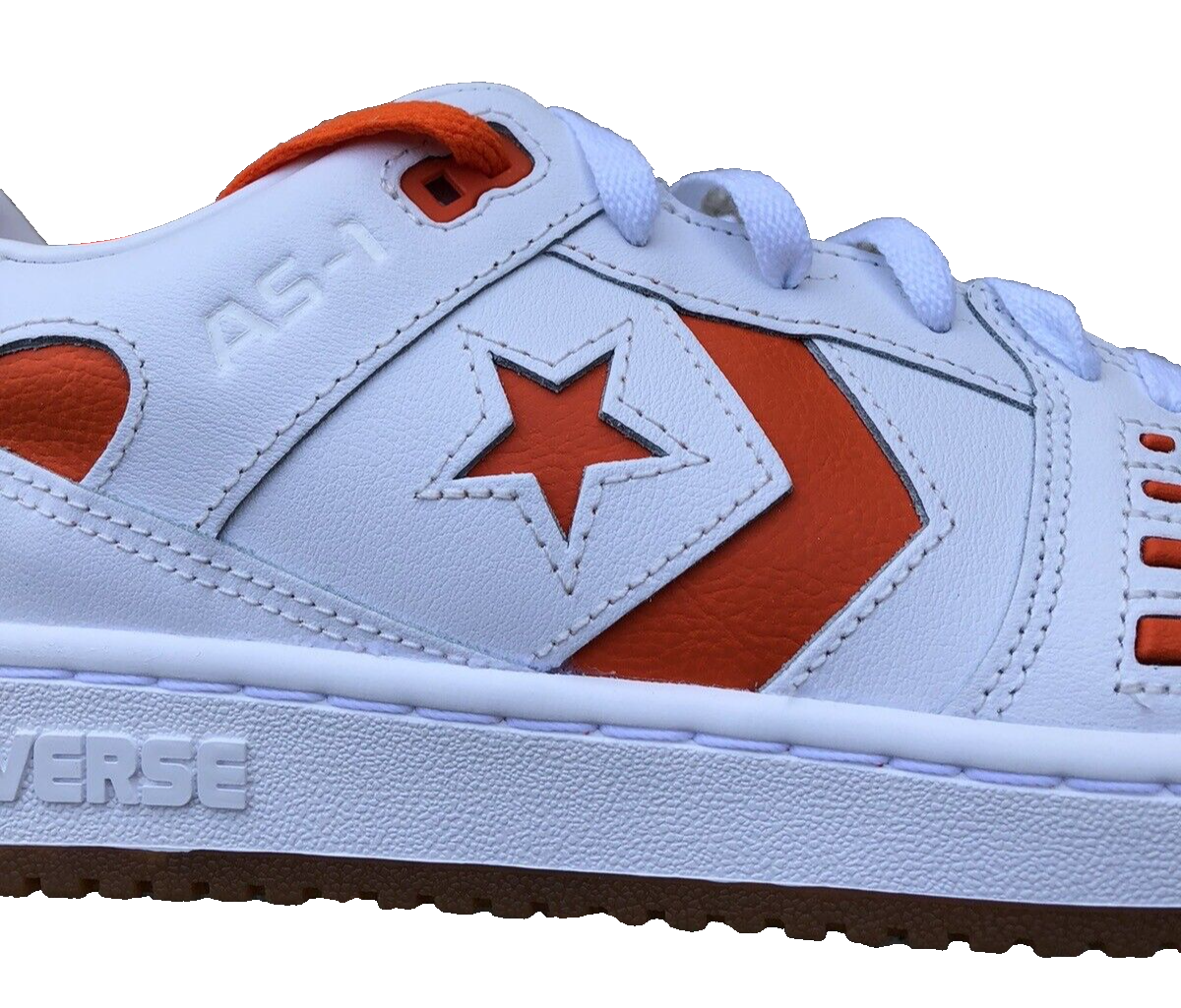 Converse CONS AS-1 Pro Ox Alexis Sablone White Orange Shoe 