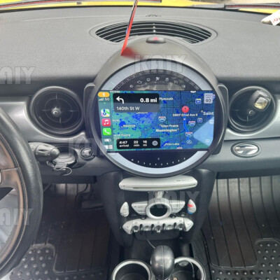 Android Carplay w/Cam GPS Stereo FM RDS Radio For BMW Mini Cooper R56 ...