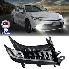 LED Front Daytime Running Light Fog Turn Signal DRL For Toyota Camry 2025 SE XSE