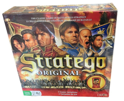 Stratego Original Board Game 3 Game Variations NEW SEALED 2014 Patch Products
