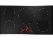 GE Profile 36'' W 5-Element Smart Induction Cooktop w/ Dual Zone PHP9036STSS NEW