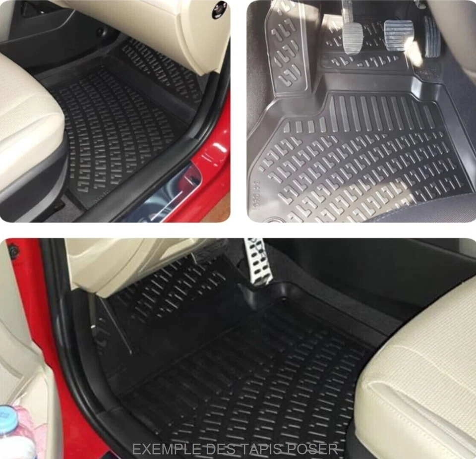 TAPIS PEUGEOT PARTNER TEPEE II 2008-2018 CAOUTCHOUC 3D SUR MESURE NEUF  - Photo 4/4