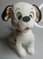 Disney Store Genuine Original 101 Dalmations 14" Plush Dog w/ Red Collar EUC