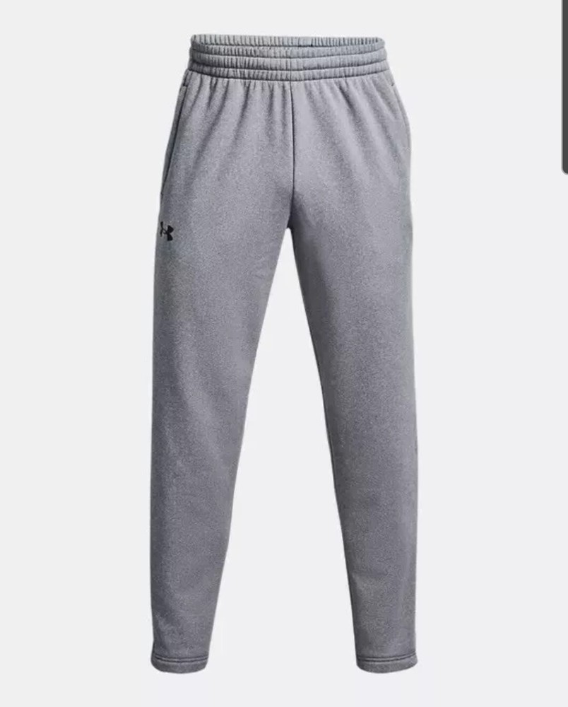 Under Armour Fleece Pants Light Heather Gray Men’s Size 3XLT 1373402-012 New