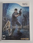 Resident Evil 4 Nintendo Wii 2007 Game Complete With Manual Tested