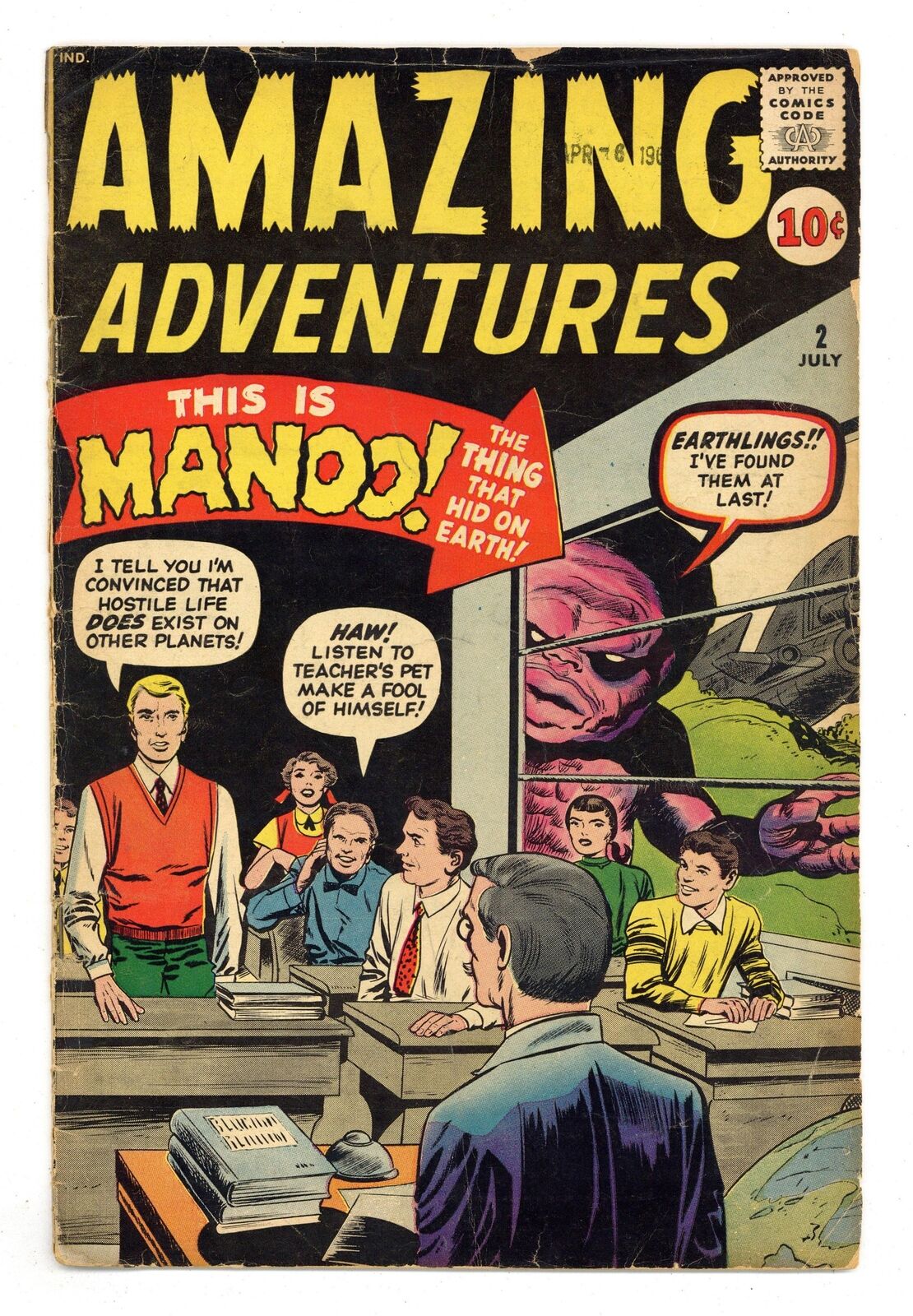 Amazing Adventures #2 FR/GD 1.5 1961