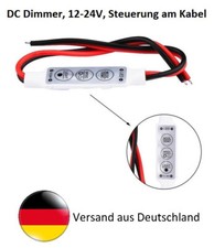 LED Dimmer 12V-24V  Kabelsteuerung für LED S...
