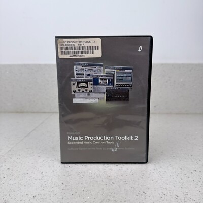 Digidesign Music Production Toolkit 2 Software Does Not Include License.