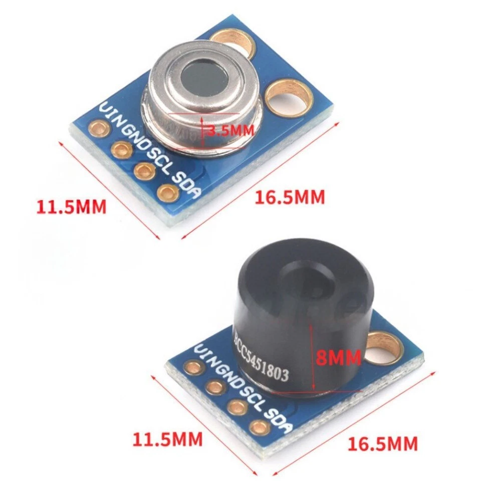 MLX90614 ESF Sensor Infrarot Thermometer Temperaturmessung IR Sensor Modul - Bild 2 von 2