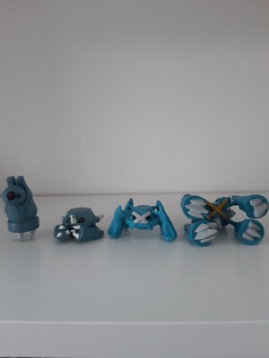 Pokemon Figuren Tanhel, Metang, Metagross, Mega Metagross