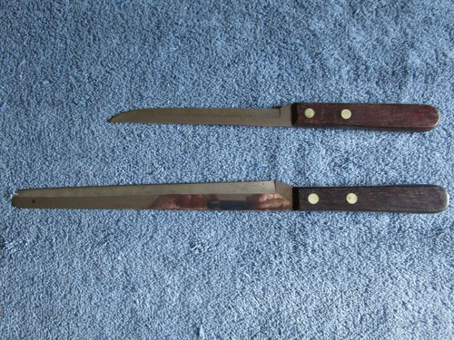 2 Cattaraugus Knives 9" Blade 6" Blade 117-15E - Picture 6 of 8