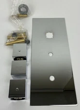 DISEGNO ITALY 3-Handle Shower Mixer System Sleek Modern Design Polished Chrome