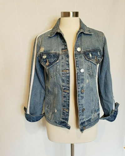 Garage Womens Denim Jean Jacket Size XS 